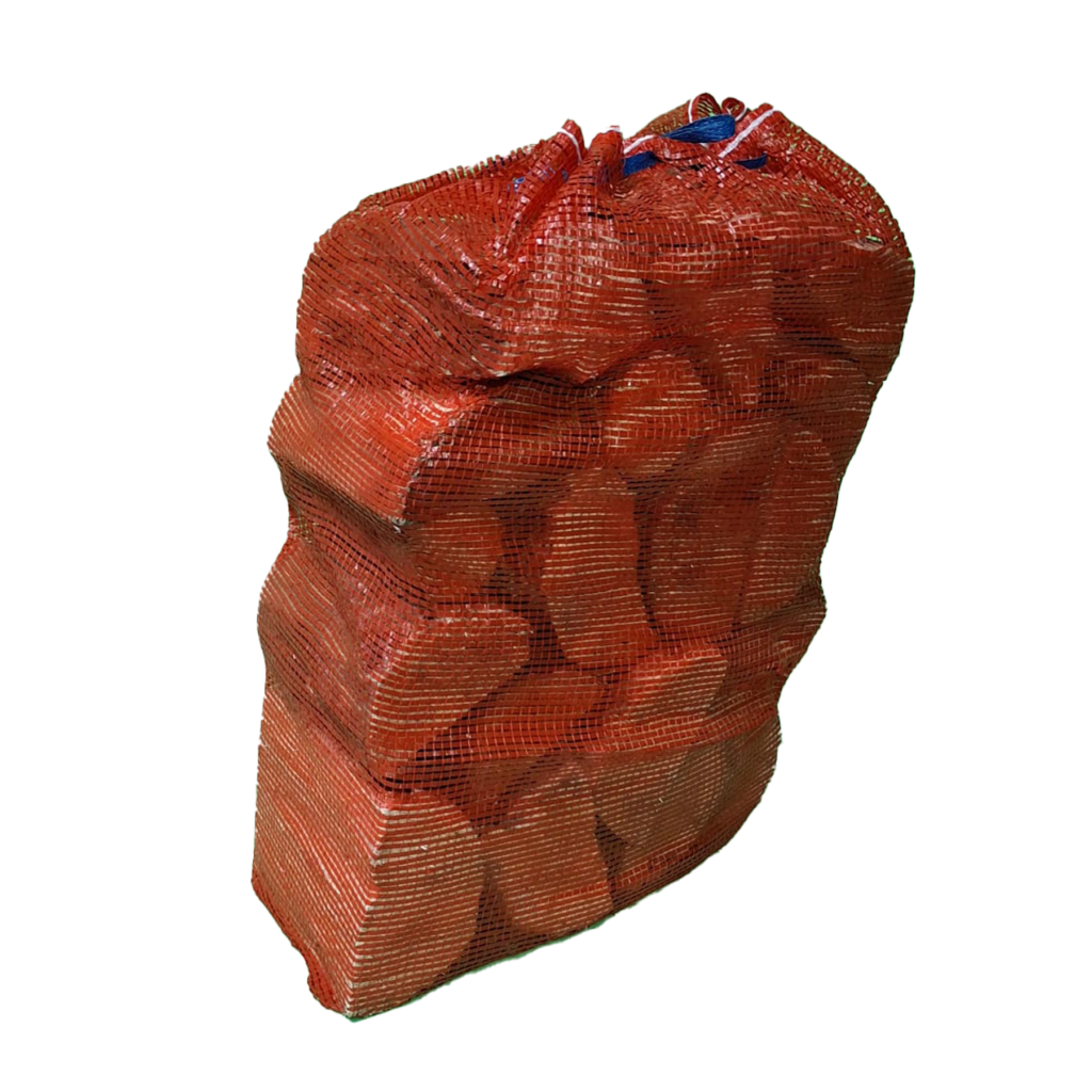 Red Net LENO Log Bags 52 x 75cm Sacks.ie