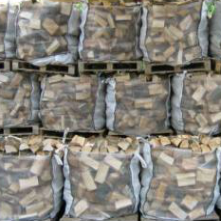 Bulk mesh bags for timber logs Ireland